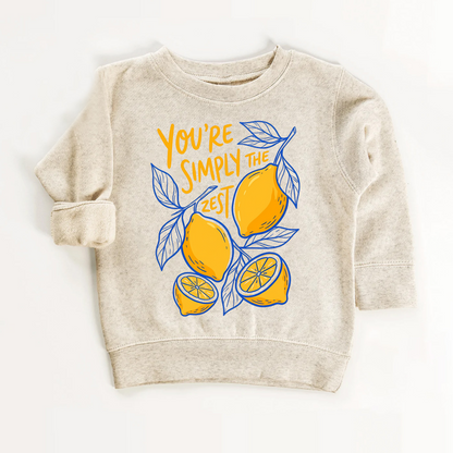 You're Simply The Zest Lemon Fruit Kids Graphic T-Shirt