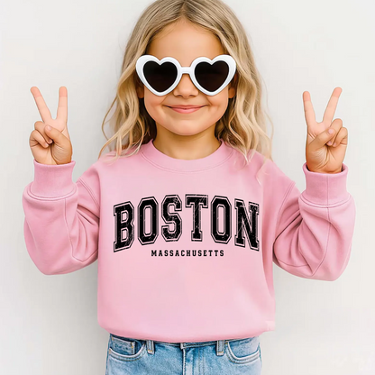 Boston Massachusetts Kids' T-Shirt