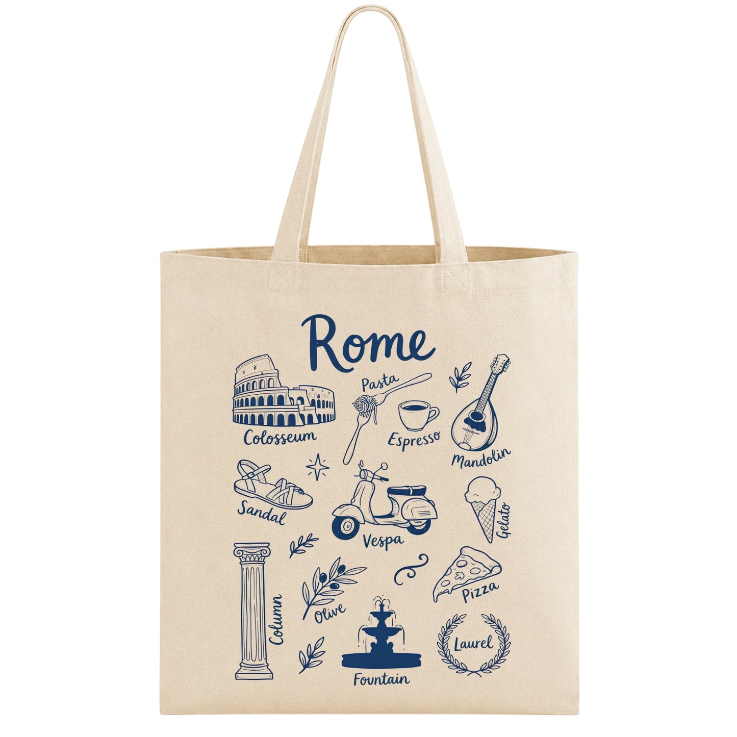 Rome Italy Vacation Tote Bag