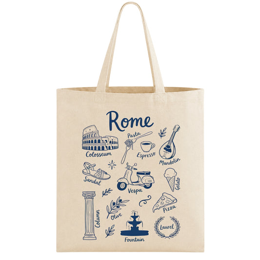 Rome Italy Vacation Tote Bag