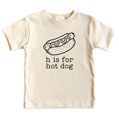 H Is for Hot Dog Baby Bodysuit