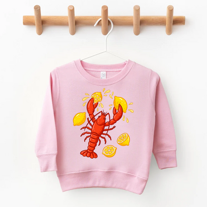 Lobster and Squeezed Lemons Kids Graphic T-Shirt