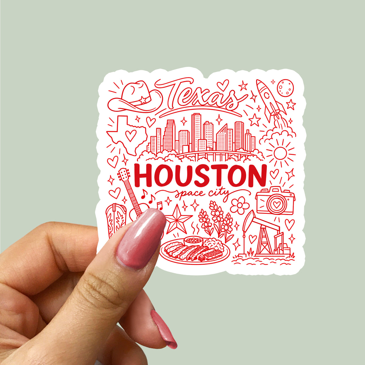 Houston Sticker