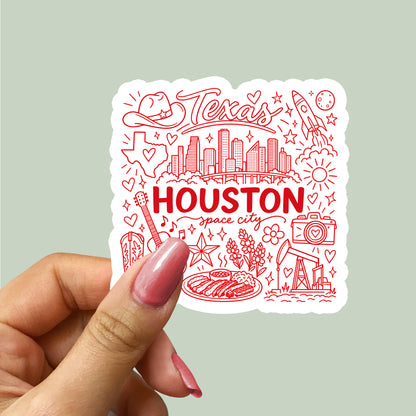 Houston Sticker