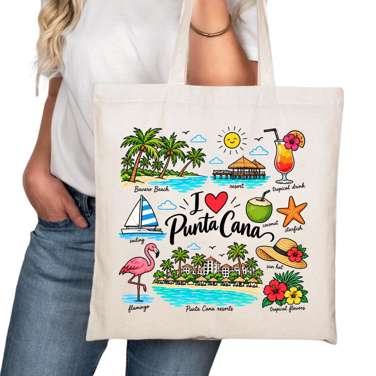 Punta Cana Tote Bag