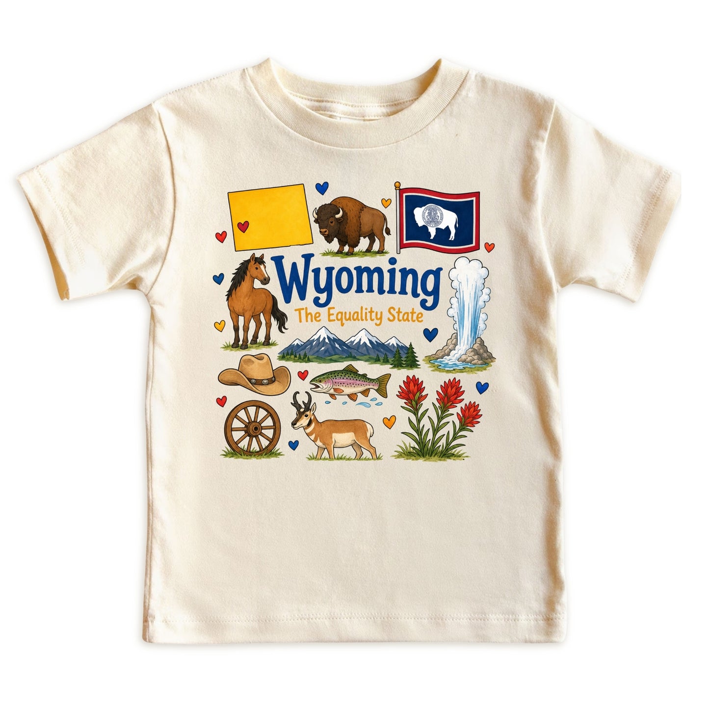 Wyoming Kids T-Shirt