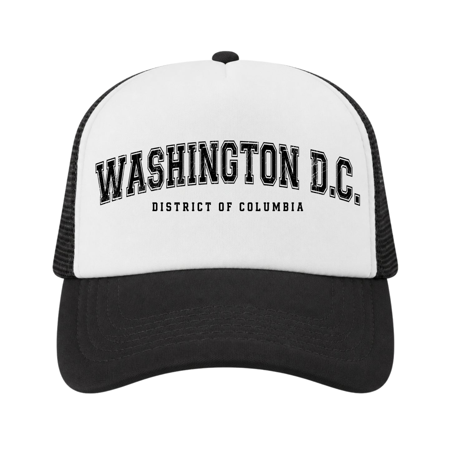 Washington D.C. Trucker Hat for Kids & Adults, Washington DC Vacation, Souvenir Gifts