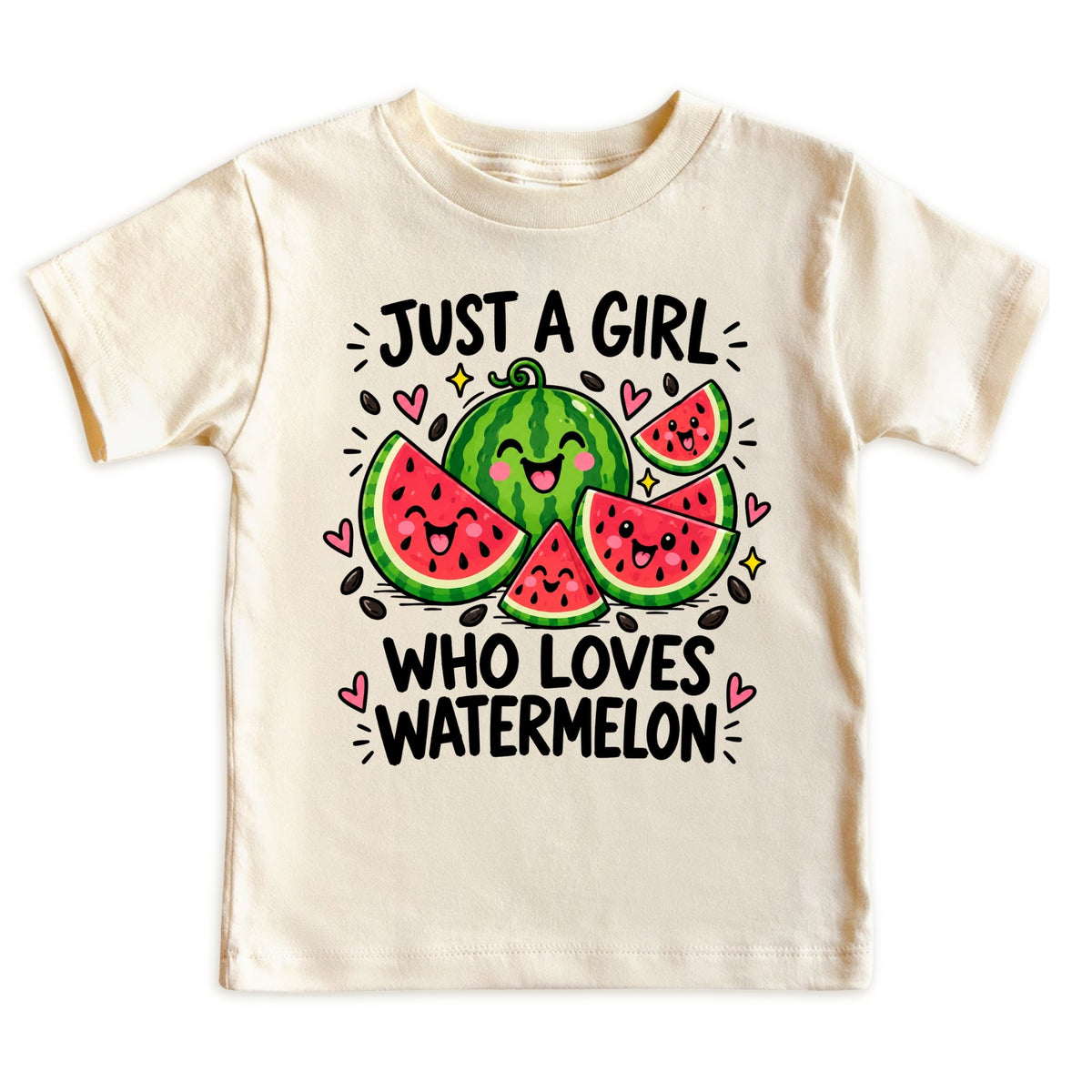 Just a Girl Who Loves Watermelon Kids T-Shirt