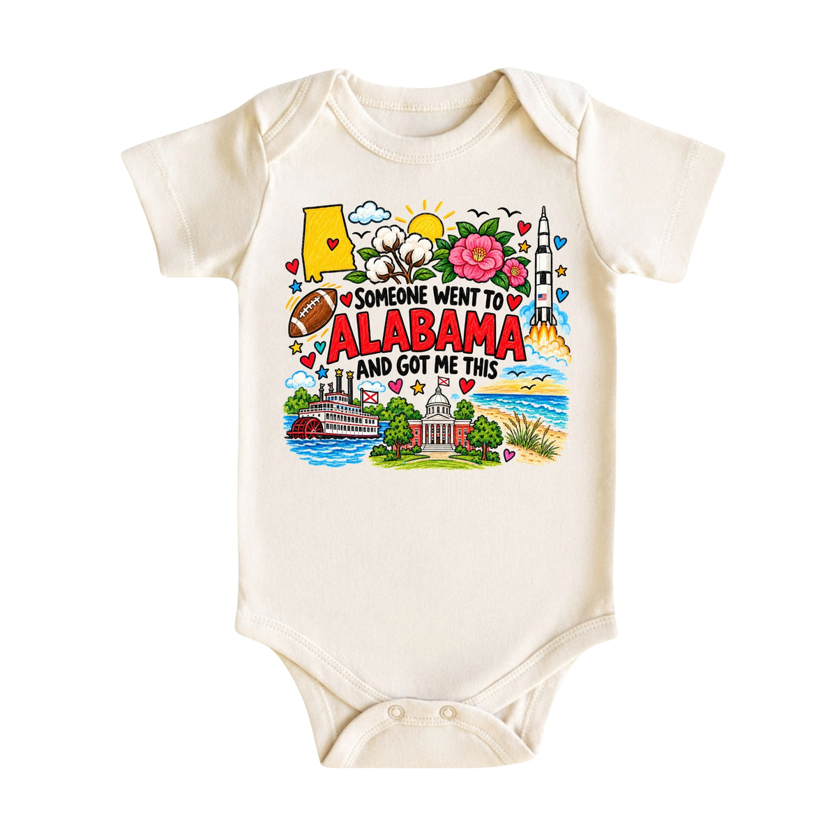 Alabama Kids Souvenir Tee