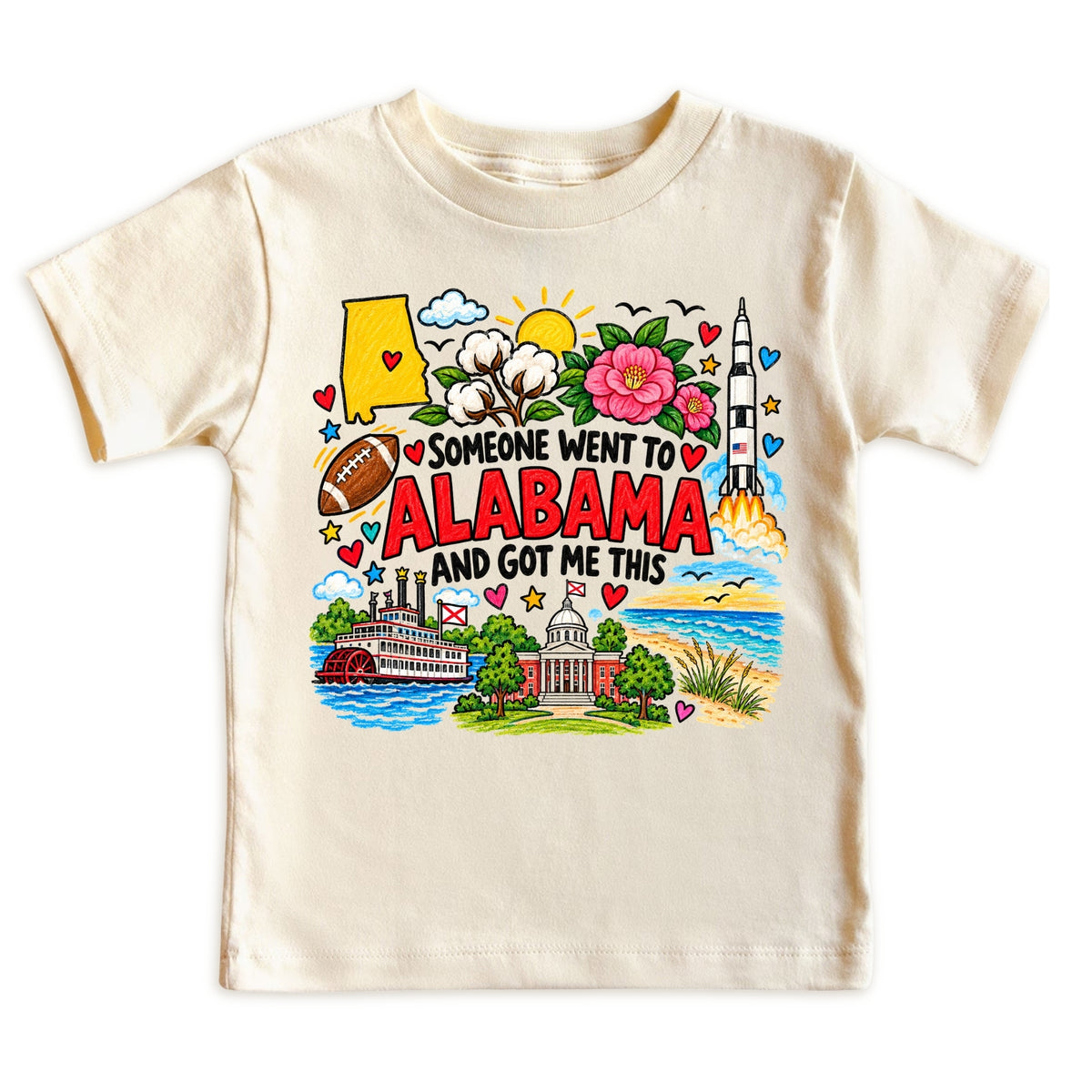 Alabama Kids Souvenir Tee
