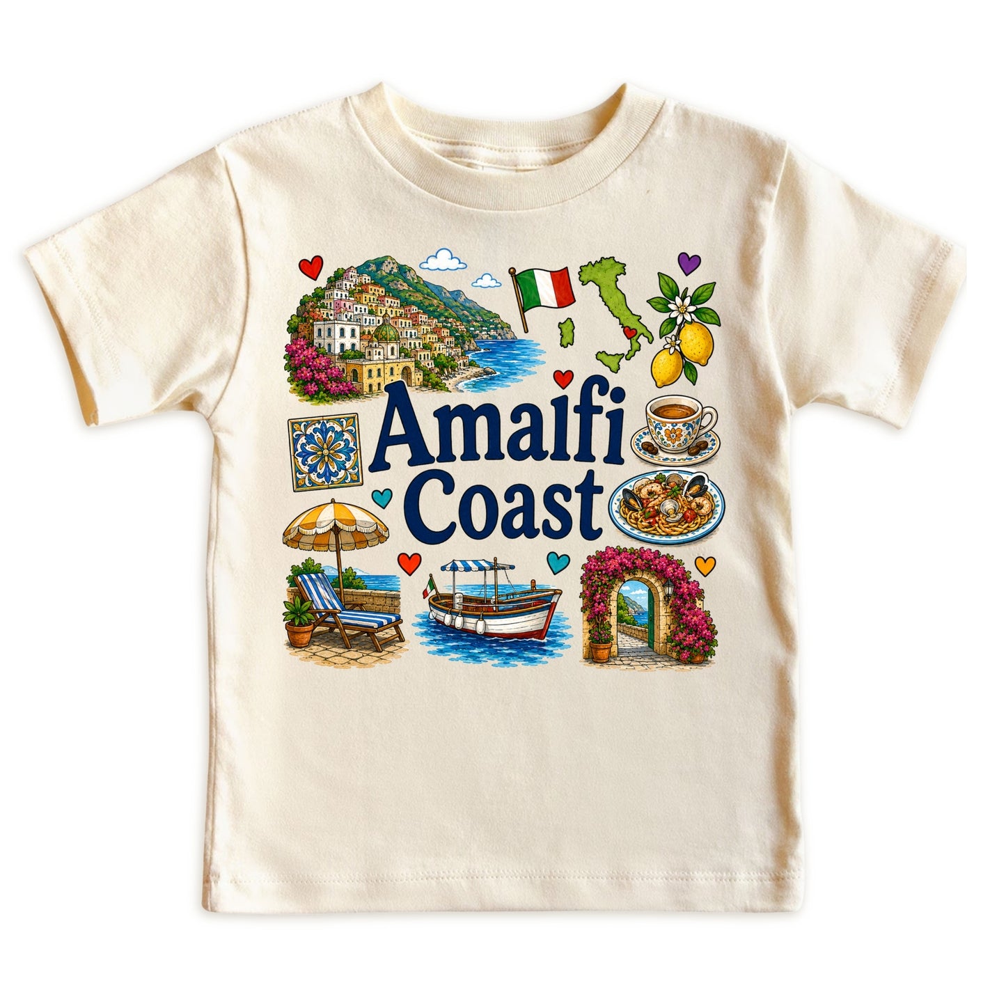 Amalfi Coast Kids T-Shirt
