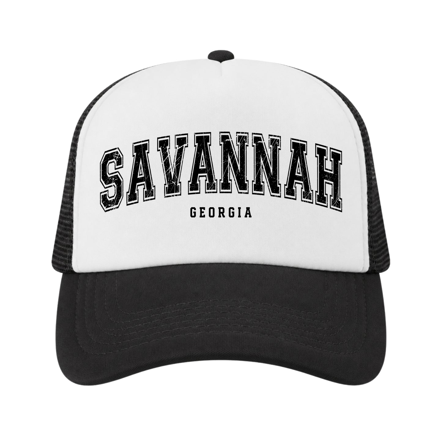 Savannah Trucker Hat for Kids & Adults, Savannah Georgia Vacation, Souvenir Gifts
