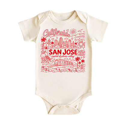 San Jose Illustration T-Shirt