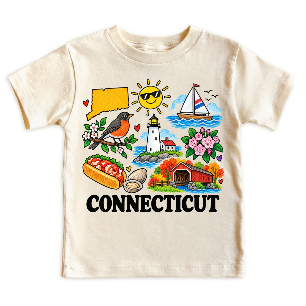 Connecticut Kids T-Shirt
