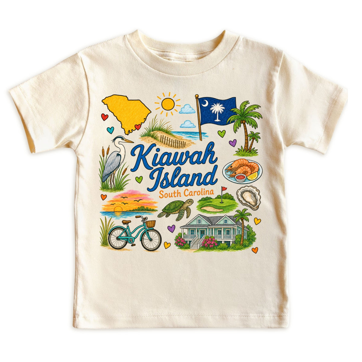 Kiawah Island South Carolina Baby Bodysuit for Boys Girls