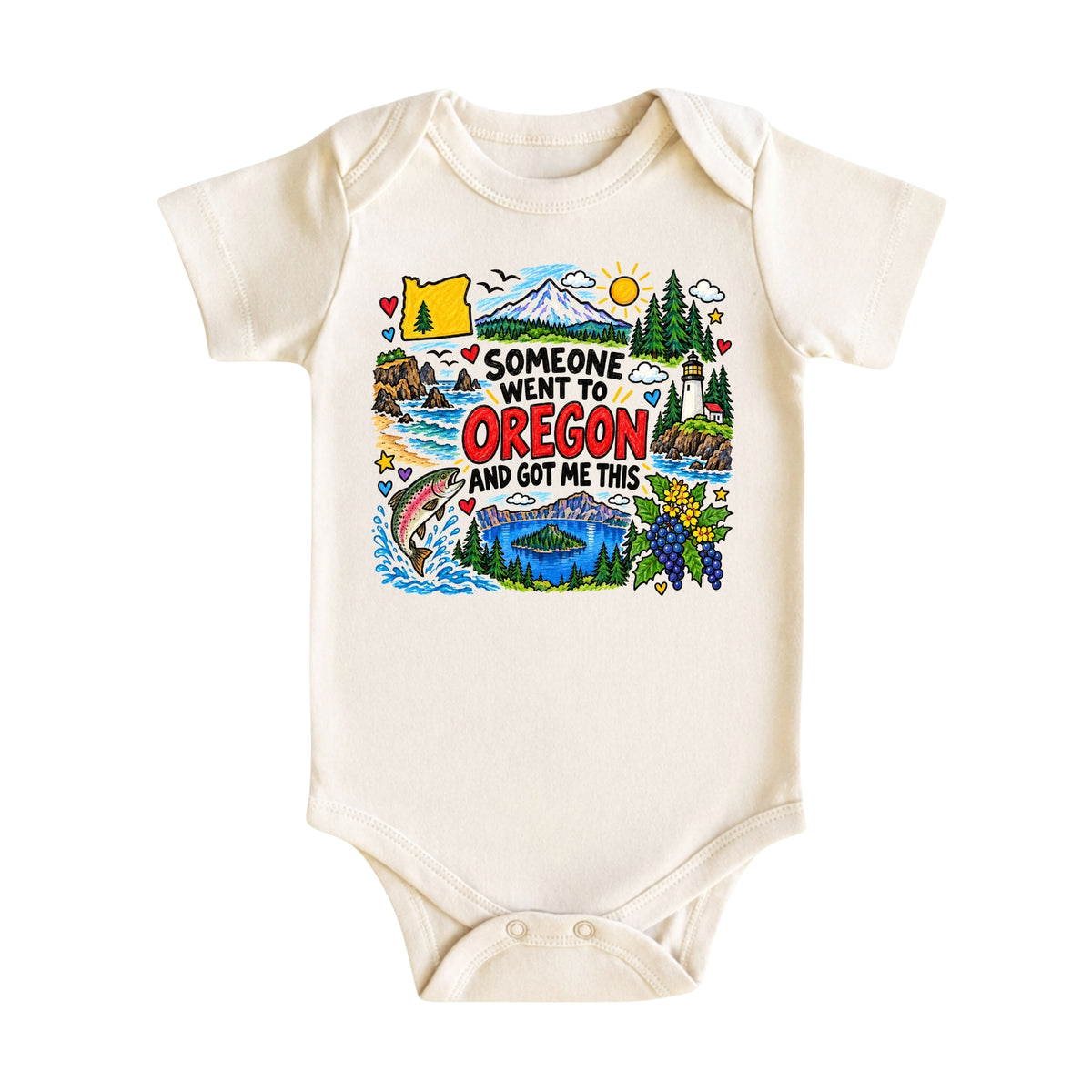 Oregon Tee for Boys Girls