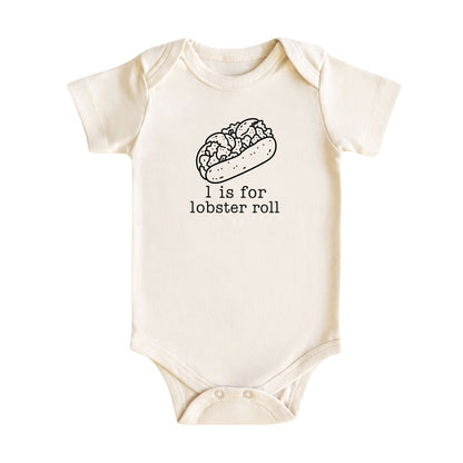 L Is for Lobster Roll Baby Bodysuit