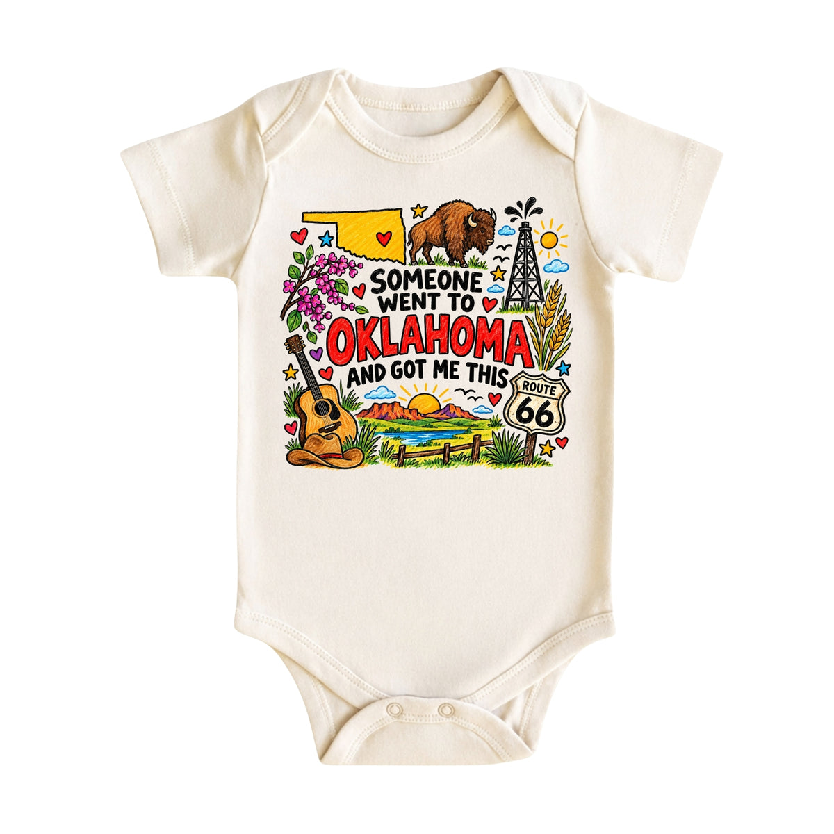 Oklahoma Kids Souvenir Tee
