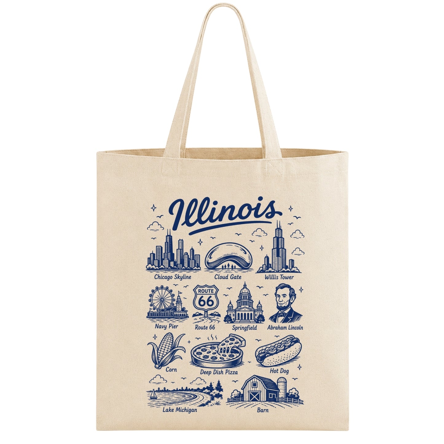 Illinois Tote Bag
