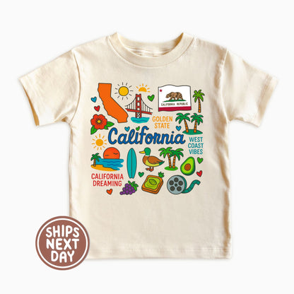 California Kids T-Shirt – Golden State Icons