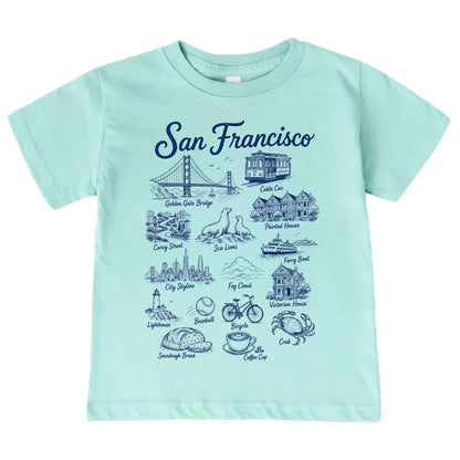 San Francisco Vacation Baby Bodysuit and T-Shirt