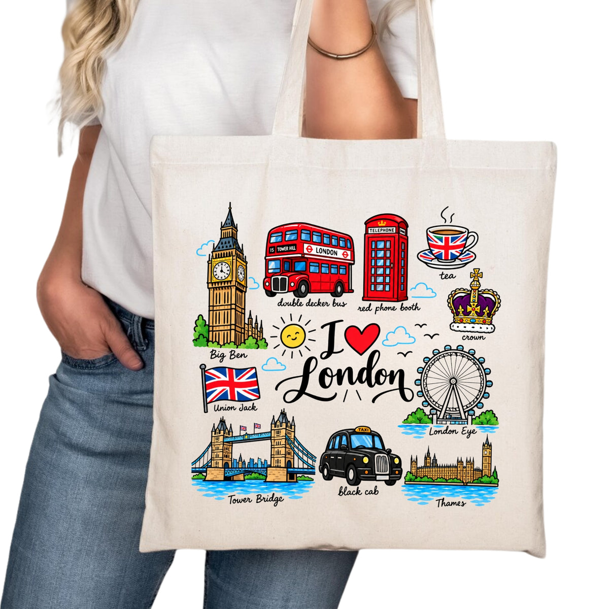London Tote Bag