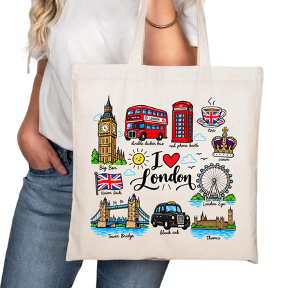 London Tote Bag