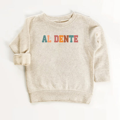 Al Dente Kids Shirt – Retro Typography Pasta Design