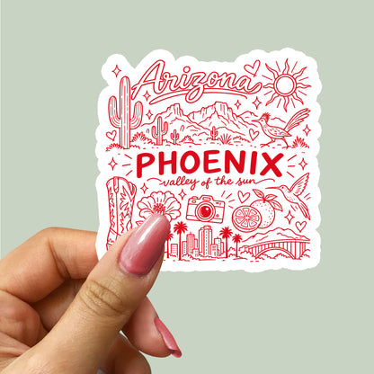 Phoenix Arizona Sticker