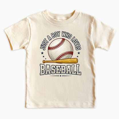 Just A Boy Who Loves Baseball T-Shirt