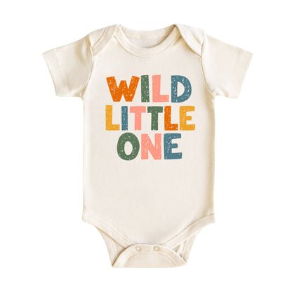 Wild Little One Cotton Baby Bodysuit