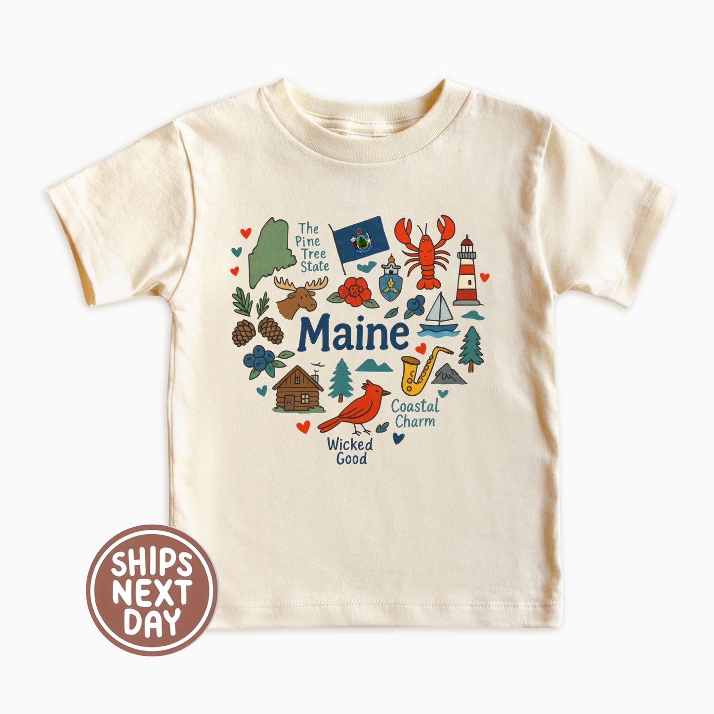 Maine Kids Sweatshirt – Pine Tree State