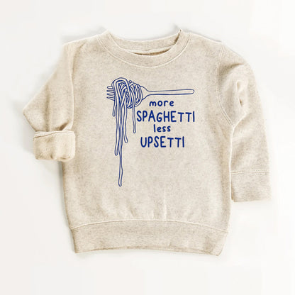 More Spaghetti Less Upsetti Kids Tee