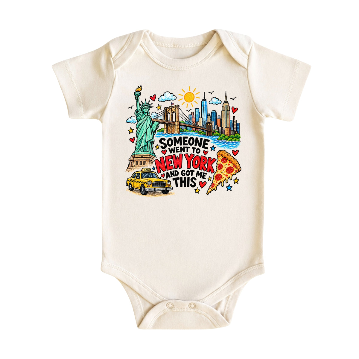 New York Travel Tee for Boys Girls