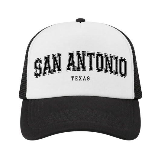 San Antonio Trucker Hat for Kids & Adults, San Antonio Texas Vacation, Souvenir Gifts