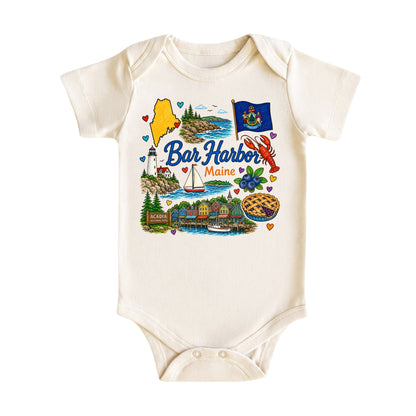 Bar Harbor Maine Kids T-Shirt