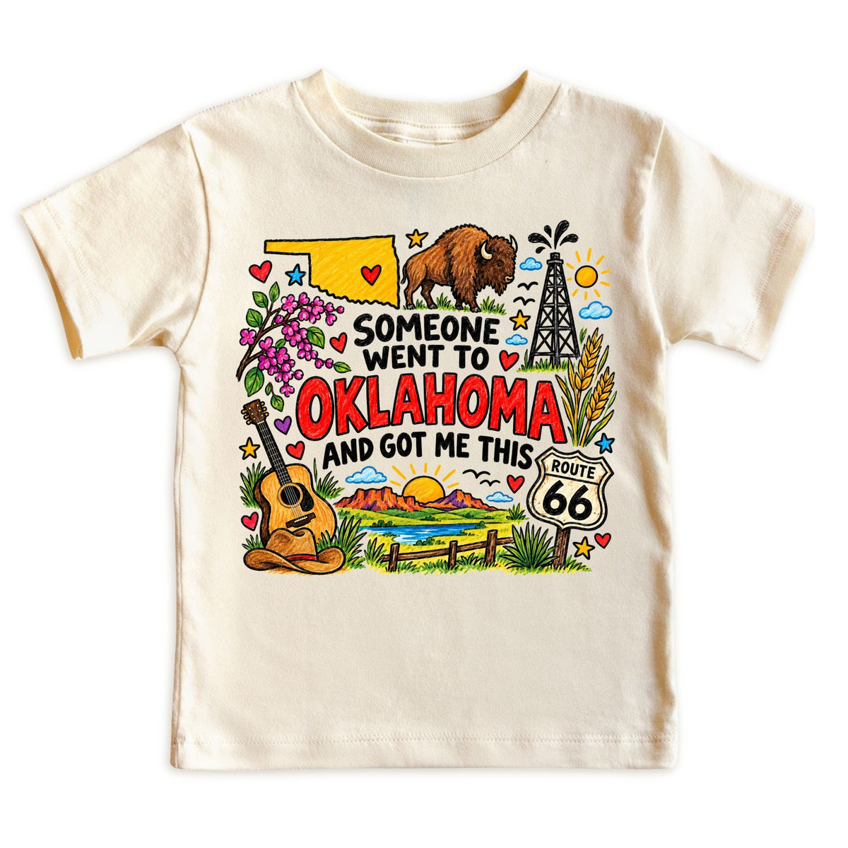 Oklahoma Kids Souvenir Tee