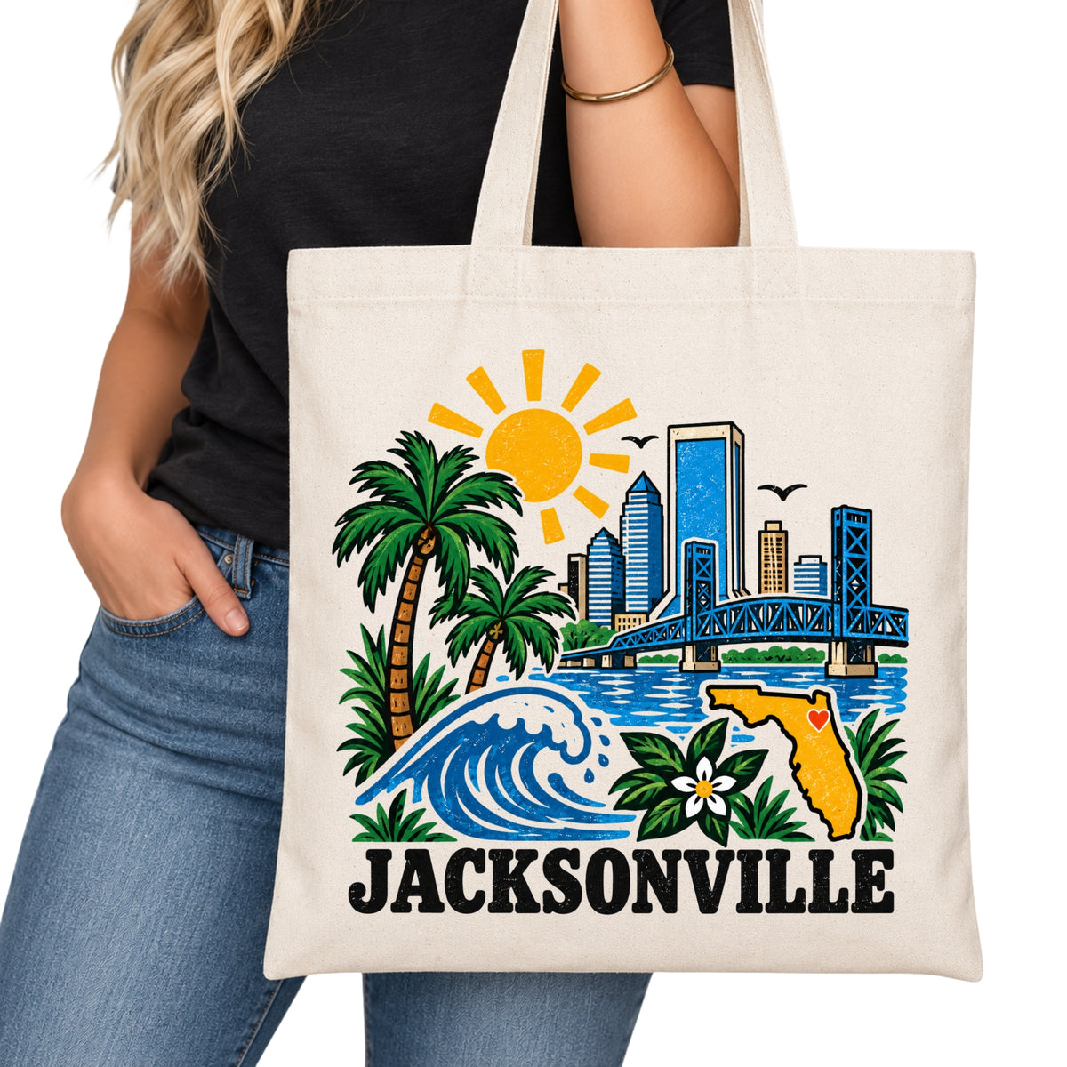 Jacksonville Tote Bag