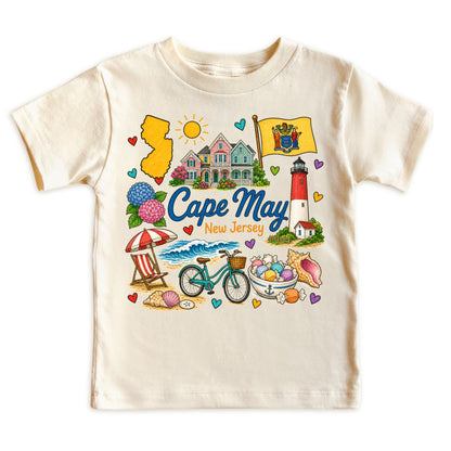 Cape May New Jersey Baby Bodysuit for Boys Girls