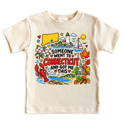 Connecticut Tee for Boys Girls