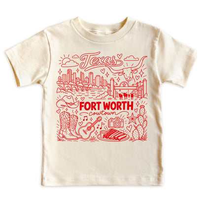 Fort Worth Illustration T-Shirt