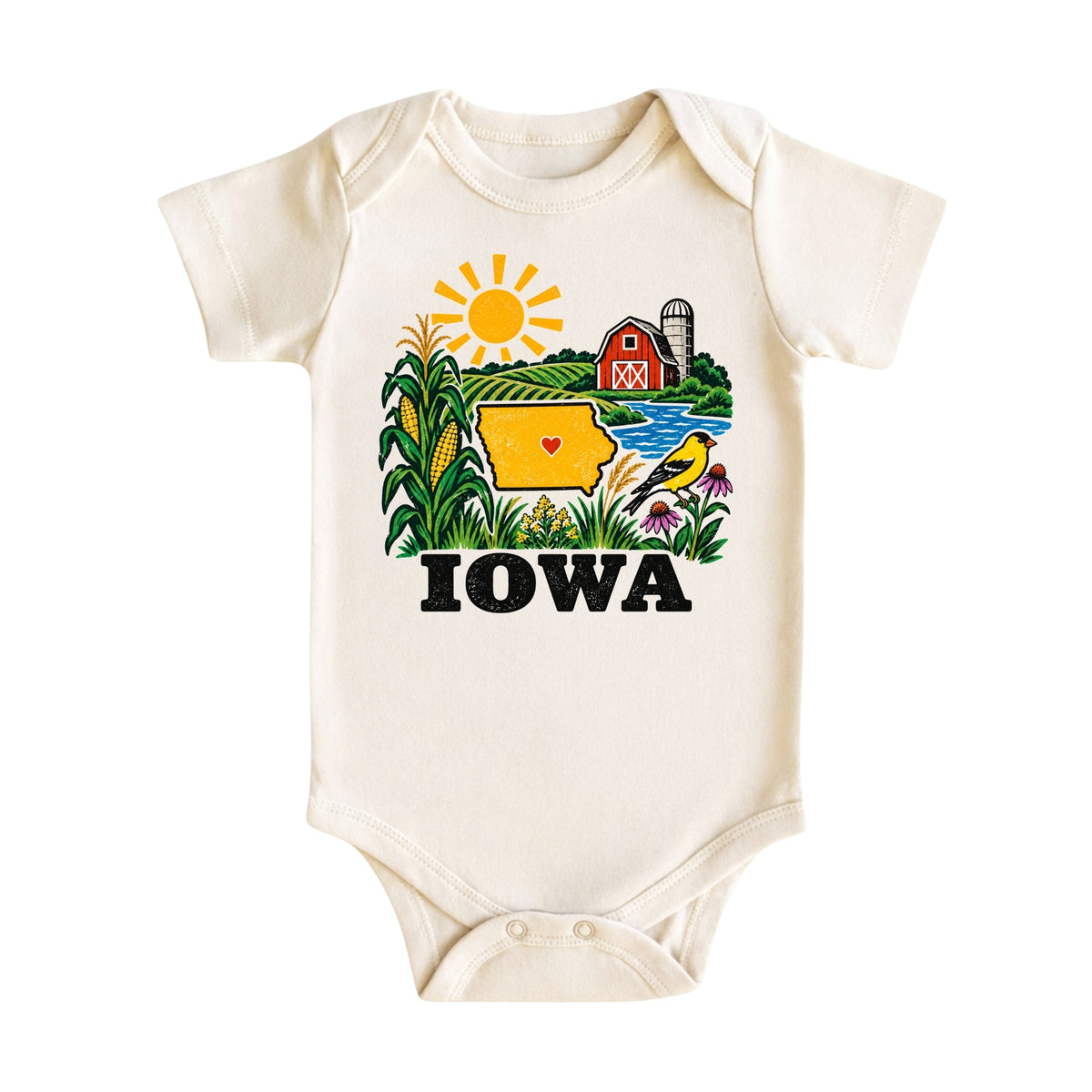 Iowa Baby Bodysuit