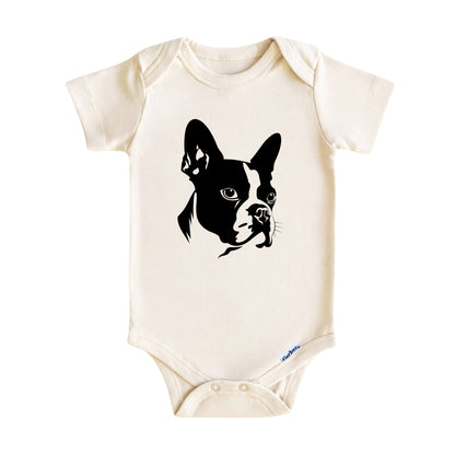 Boston Terrier Baby ONESIE ®, Baby Bodysuit for Boys Girls