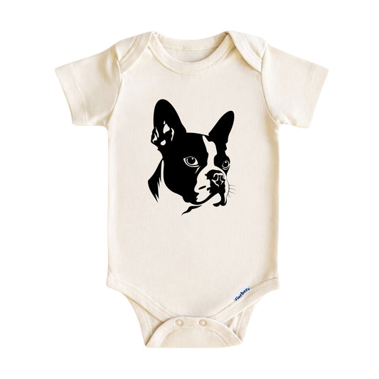 Boston Terrier Baby ONESIE ®, Baby Bodysuit for Boys Girls