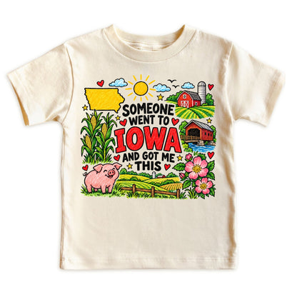 Iowa Tee for Boys Girls
