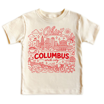 Columbus Illustration T-Shirt