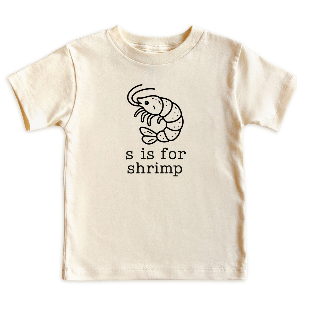 S Is for Shrimp Baby Bodysuit