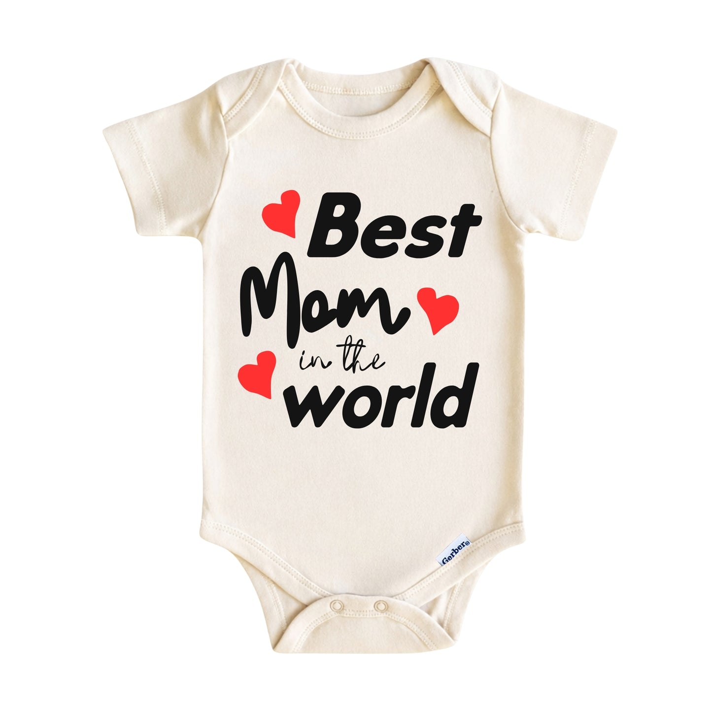 Best Mom in the World ONESIE ®, Baby Bodysuit for Boys Girls