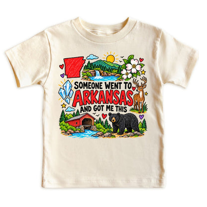 Arkansas Kids Souvenir Tee