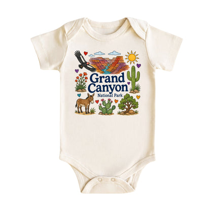Grand Canyon National Park Baby Bodysuit for Boys Girls